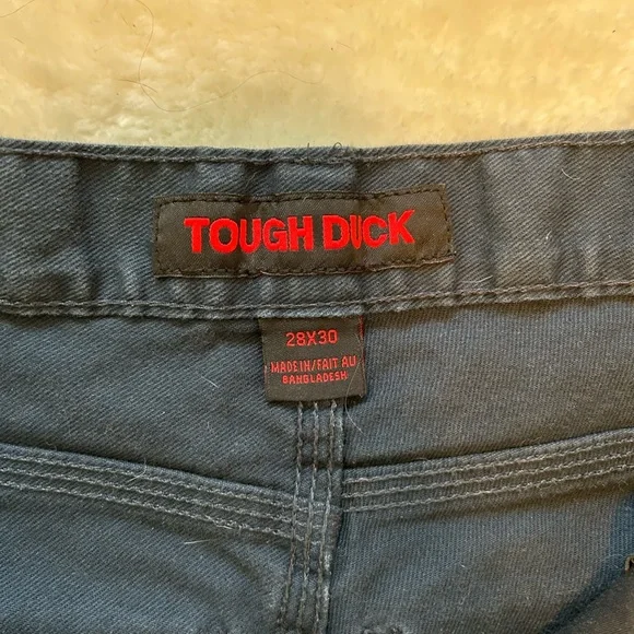 Men's Black Cargo Pants - Picture 4 of 4